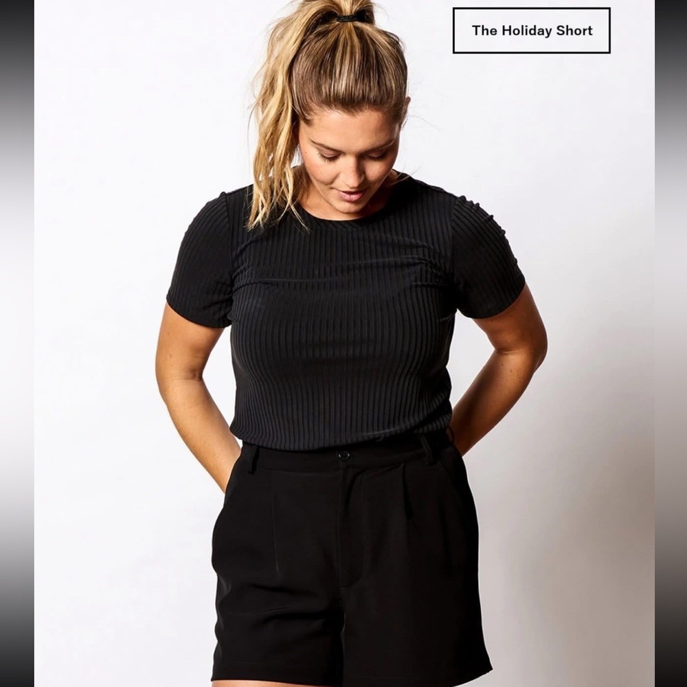 Brass Navy Blue The Holiday Short 14